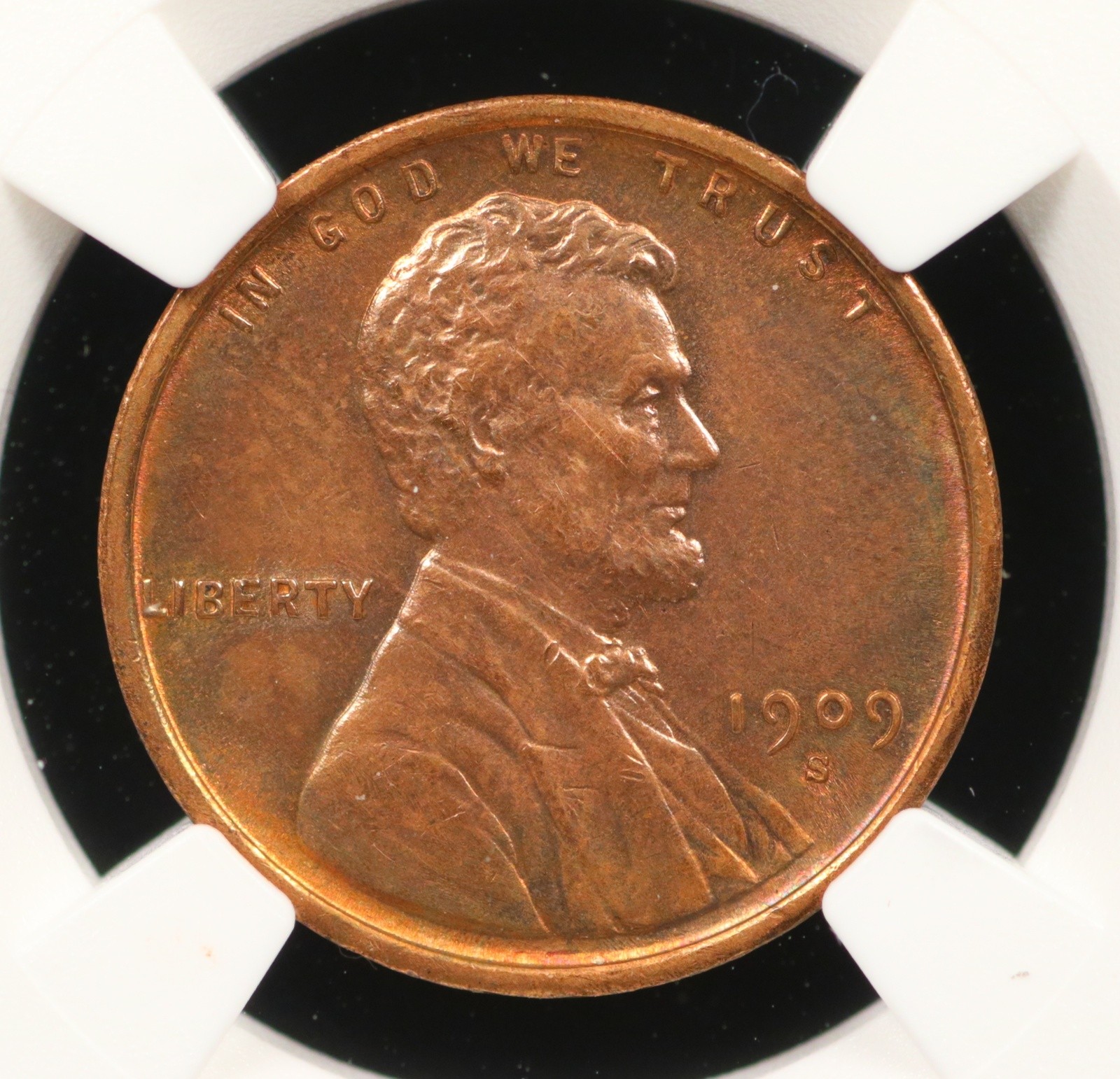 1909-S VDB Lincoln Wheat Cent 1C   Details Cleaned Key Date