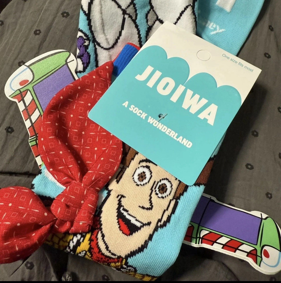 Disney Pixar Socks Buzz Lightyear Woody