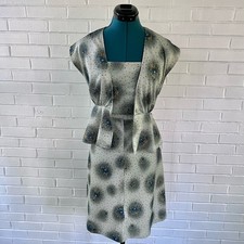 Vintage 70s handmade polyester dress and jacket set