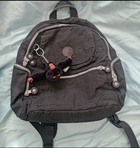 Kipling Black Small Matta Backpack