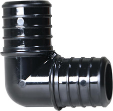 Pex B Barb Crimp 1 Inch Pex B Elbow, Poly Alloy, 50 Pieces