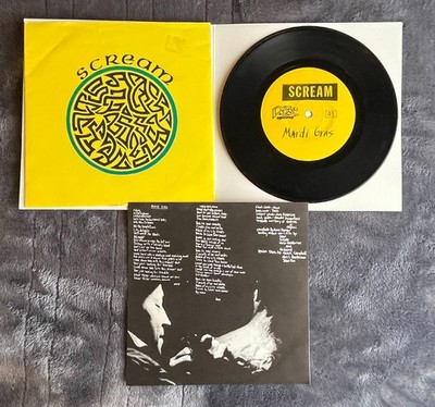Scream DAVE GROHL s 1ST BAND Mardi Gras 7  vinyl Nirvana Foo Fighters 1990 RARE