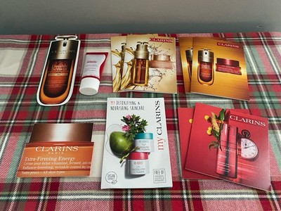 CLARINS BODY FIT ACTIVE SKIN SMOOTHING EXPERT 1 oz Travel Size + 4 Sample Cards