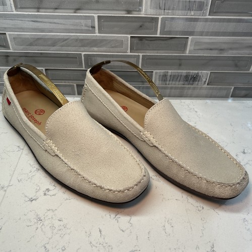 Mark Joseph New York Herren Driving Wildleder Beige/Hellbraun Leder Mokassin Größe 11 - Bild 5 von 24