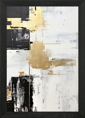 Strukturierte Eleganz Gerahmtes Wandbild Poster Leinwanddruck Bild