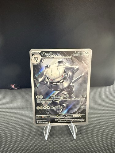 Steelix 150/132 Mega Evolutions Holo Rare Pokemon Card Near Mint Condition