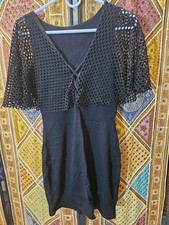 Little Black Dress  Mesh Schrug