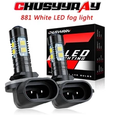 881 894 889 LED Fog Light Driving Bulb 5000LM 6000K White Super Bright