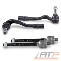 2X Spurstange + 2X Spurstangenkopf Vorne FÜR Audi A4 B8 8K A5 8T 8F Q5 8R