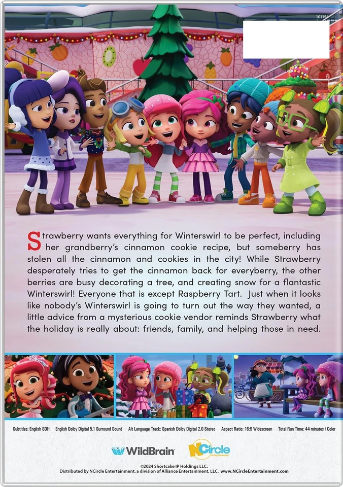 Strawberry Shortcake’s Perfect Holiday (DVD) Diana Kaarina Vincent Tong Ana Sani - Image 2 of 3