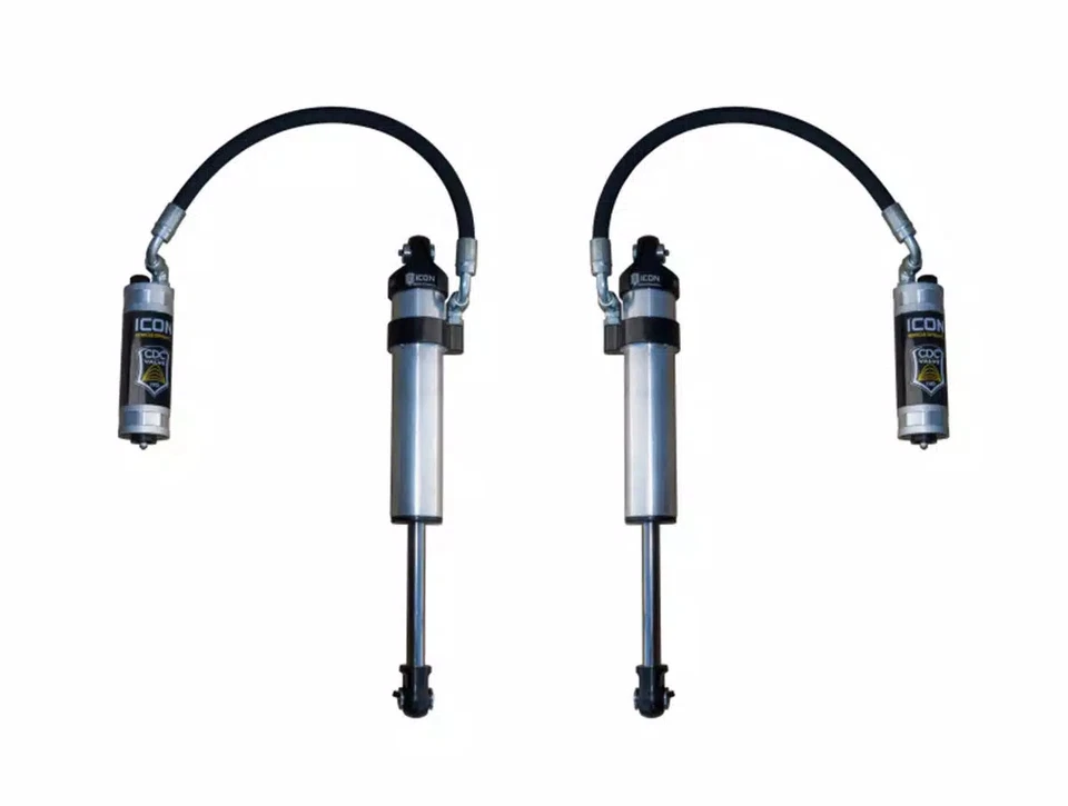 Icon 0-1.5 Lift Rear 2.5 VS Piggy Res. Shocks Pair Fits 07-18 GMC 1500 Foto 3 de 4