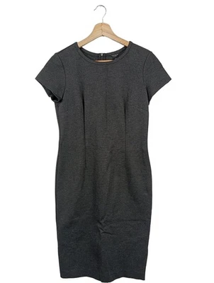 ANN TAYLOR Vestido ceñido de tubo Mujeres Vestido Talla EU 36 gris claro - Imagen 1 de 4
