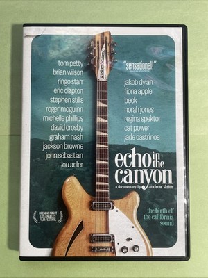 Echo in the Canyon DVD - VG+ Disc - PG-13 - W/S - Birth of California Sound