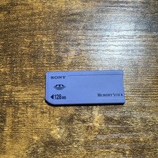 Sony Memory Stick - 128mb - pre owned
