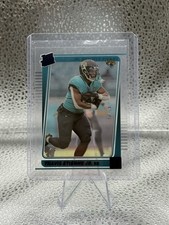 2021 Panini Clearly Donruss Rated Rookie Travis Etienne #59 Blue /99 Jaguars RC