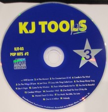 KJ TOOLS KJT03 CDG Karaoke Disc Come To My Window Crazy Little Thing Called Love