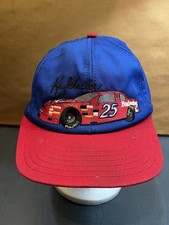 Vintage Budweiser 25 Car Ken Schrader Winston Motorsports USA Made SnapBack Hat