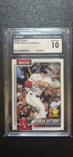 2026 Topps #189 Roman Anthony CGC 10 Gem Mint Rookie Card