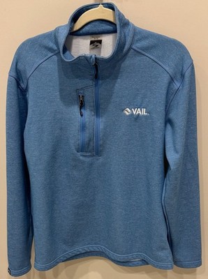 Vail Ski Resort -  Storm Creek 1/4 Zip Pullover - Men's Size Medium - Blue