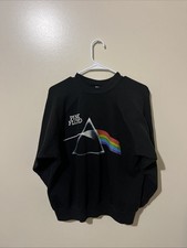 Vintage 80s 1987 Pink Floyd Darkside Of The Moon Crewneck Band Sweatshirt Sz XL