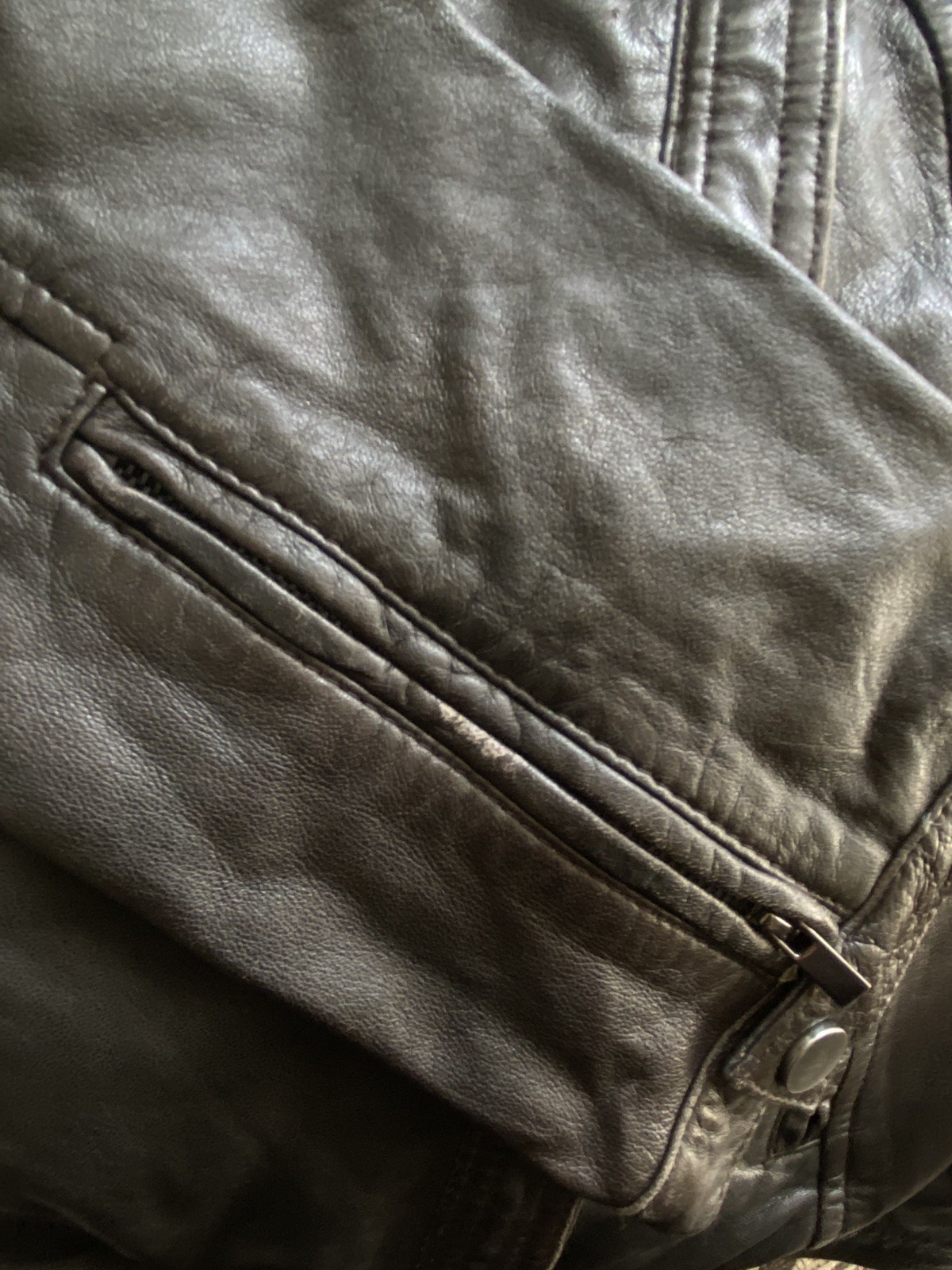 LAMARQUE Collection Collared, Asymmetrical zipper… - image 3