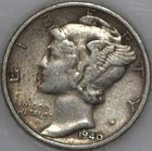 1940-S Mercury Dime 90% Silver, Popular Collector Coin As Shown [SN02]