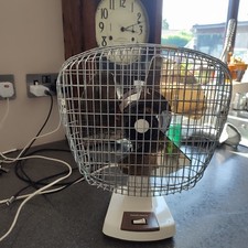 Vintage Retro Xpelair Taurus Desk Fan