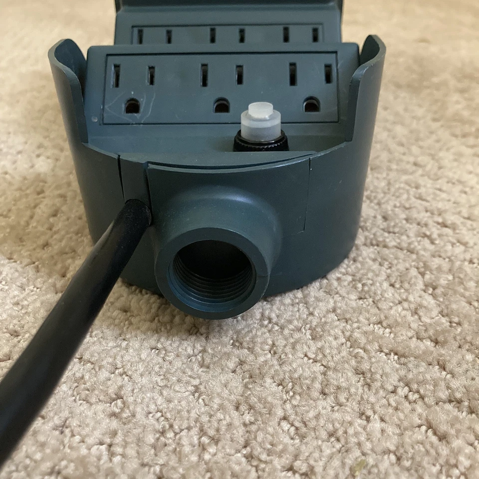 GE Relocatable Power Tap EMP-700 OUL-MT – 125V / 15A – Rainproof – 6 Outlets - Image 4 of 4