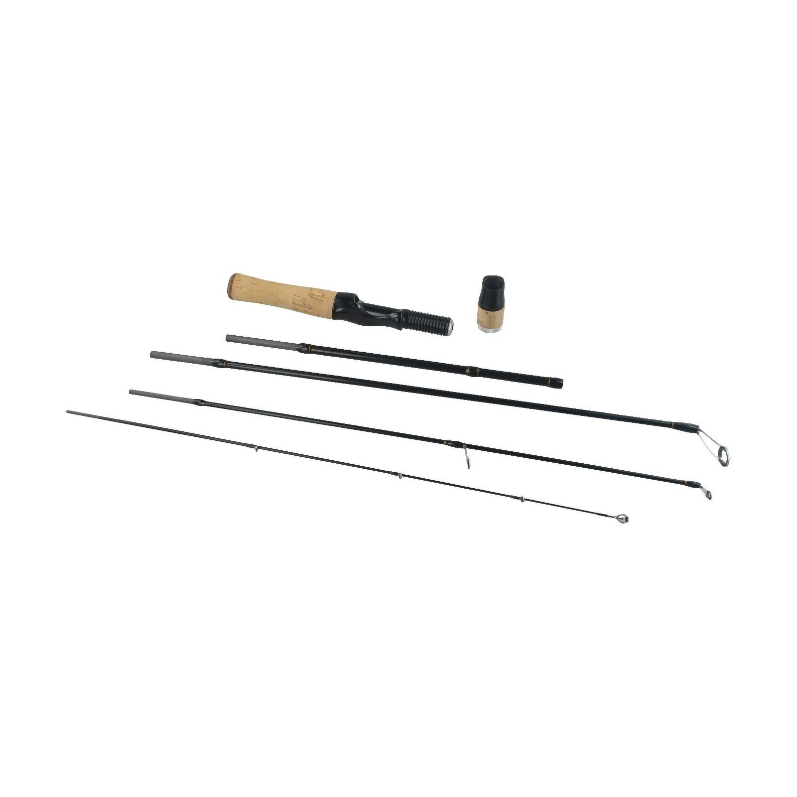 1 8M Carbon Fiber Lure Rod with Adjustable UL Portable SpinnerCasting Pole