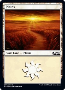 Plains (261) Core Set 2020 M20 - MTG Basic Land