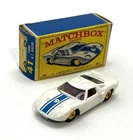 Matchbox Lesney 41c Ford GT Racer Factory Upside-Down 6 Label Error Original box