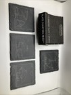 Dallas Mavericks Laser Etched slate coasters,  Set Of 4 Greatest Plays Nowitzki — photo 2