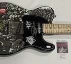 QUEENSRYCHE SIGNED CUSTOM ELECTRIC GUITAR GEOFF TATE WILTON JACKSON 3X JSA COA — photo 2