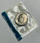 1975 Roosevelt Dime Uncirculated Still In Mint Cello
