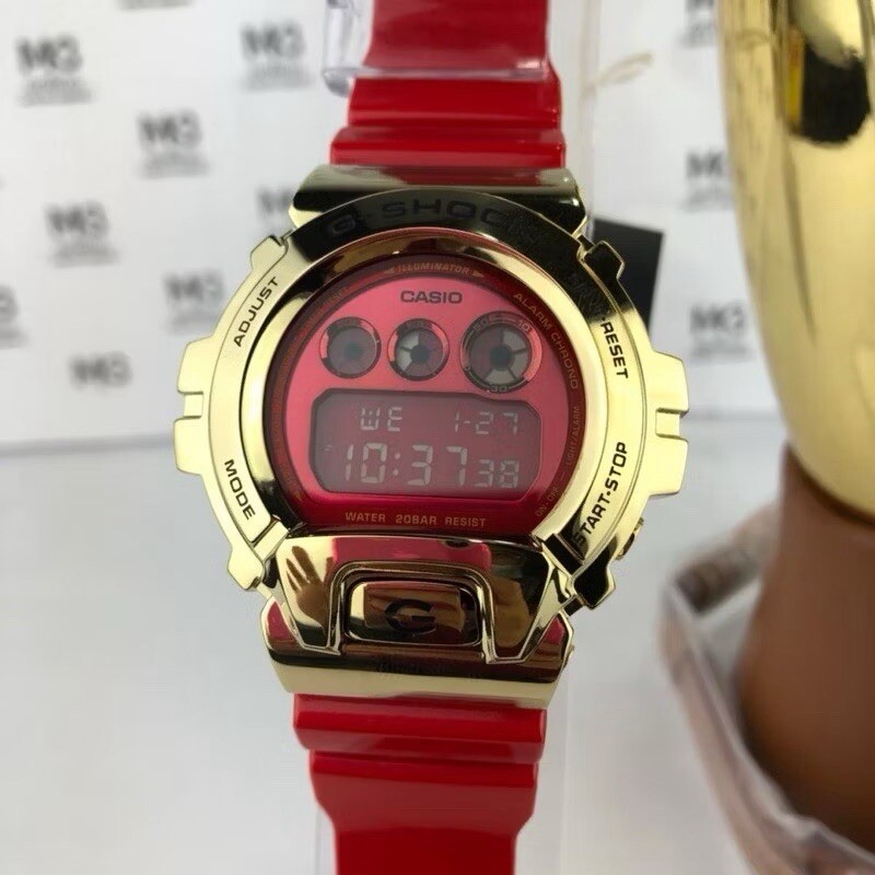Casio G-Shock Chinese New Year Special Set Ox Zodiac Steel Bezel