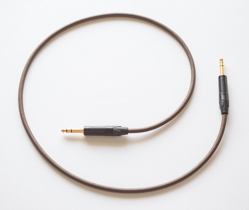 Belden 8402 with Neutrik NP3X-B 6.35mm (1/4'') TRS Plug, Audiophile Cable