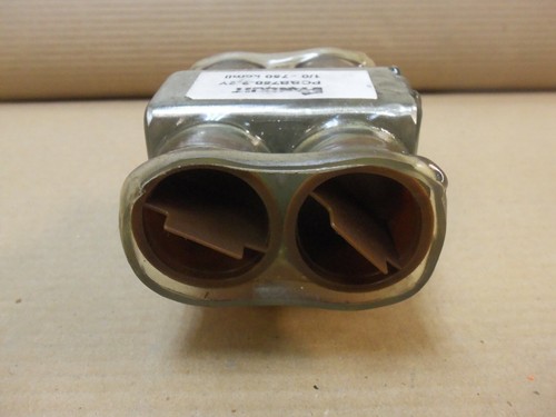 NEW PANDUIT PCSB750-2-2Y 1/0-750KCMIL DUEL SIDED 2 PORT MULTI-TAP LOT OF 2 "AK" - Picture 4 of 5