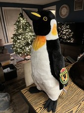 Melissa  Doug Penguin Plush Stuffed Animal Large 24 Inches Tall With Tag