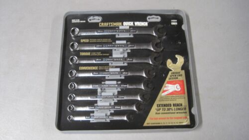 VINTAGE CRAFTSMAN METRIC QUICK WRENCH SET # 42359 NOS USA