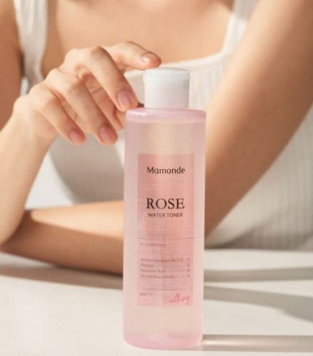Mamonde Rose Water Toner – 500ml Hydrating|Soothing|Refreshing|Made in Korea - Picture 4 of 6
