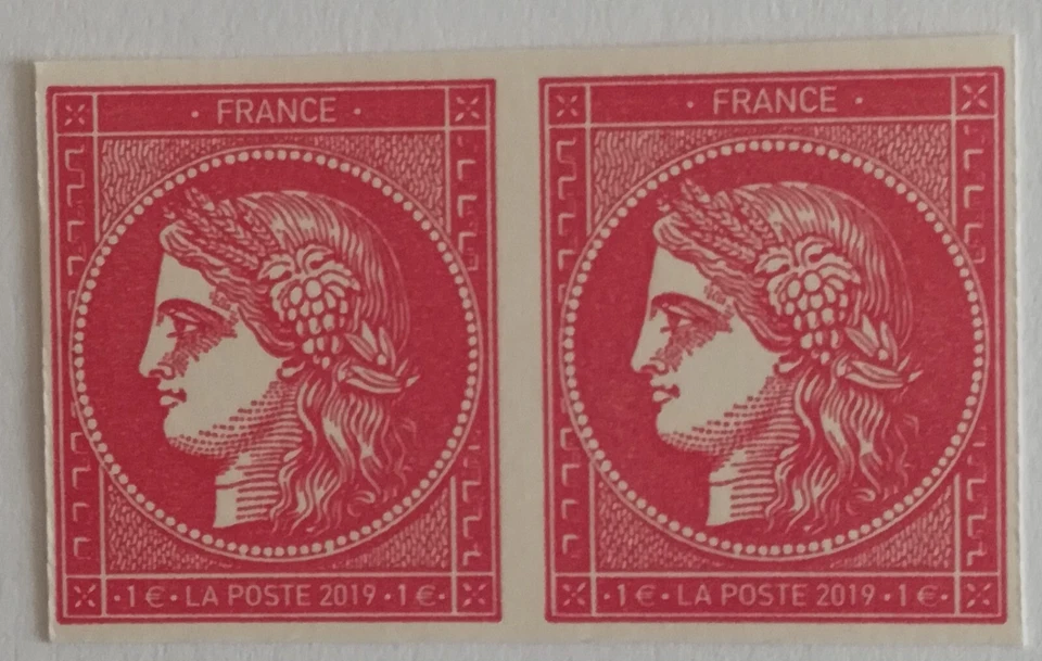 TIMBRES ISSUS DU BLOC LA CÉRÈS DU SALON D'AUTOMNE 2019 NEUF . - Photo 1/1