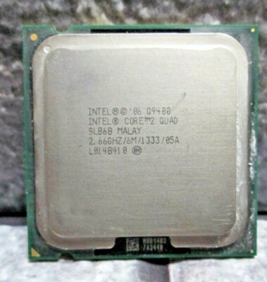 Original Intel Core 2 Quad Q9400 2.66 GHz Quad-Core Processor CPU SLB6B