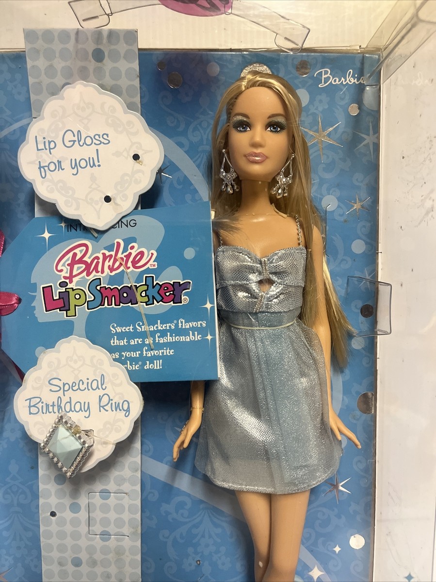 Barbie Birthday 2007 Lipsmacker Series M0943 with Sweet Berry Lip