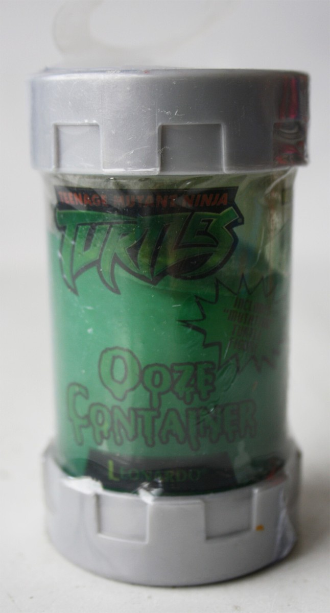 RARE 2003 TMNT MUTANT NINJA TURTLES LEONARDO OOZE CONTAINER