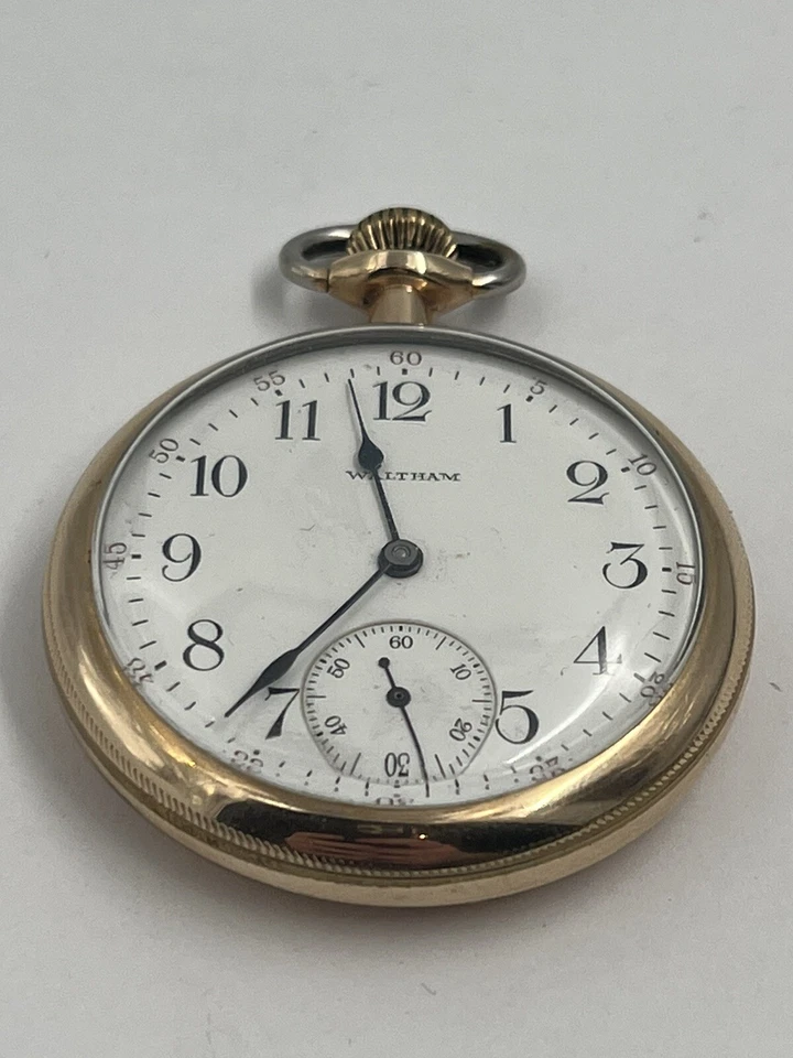Карманные часы 1908 Waltham класс 620 размер 16s 15 камней статуя Свободы Dueber - Изображение 2 из 4