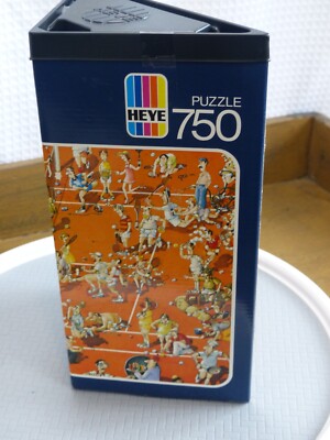 Blachon Tennis Match 750 piece puzzle by Heye Complete | eBay