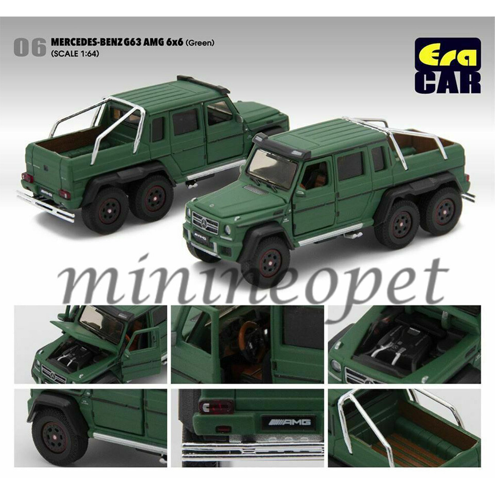 EraCAR 1/64 メルセデス AMG G63 AMG6X6 Era CAR x Mijo Exclusive 1/64スケール 「メルセデスベンツG63