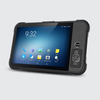 8'IPS LTPS 1920x1200 13MP Rugged IP65 4G Android 9.0 Industrial Tablet PC