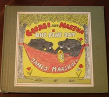 George and Martha ONE FINE DAY by James Marshall 1978 Vintage Weekly Reader HC