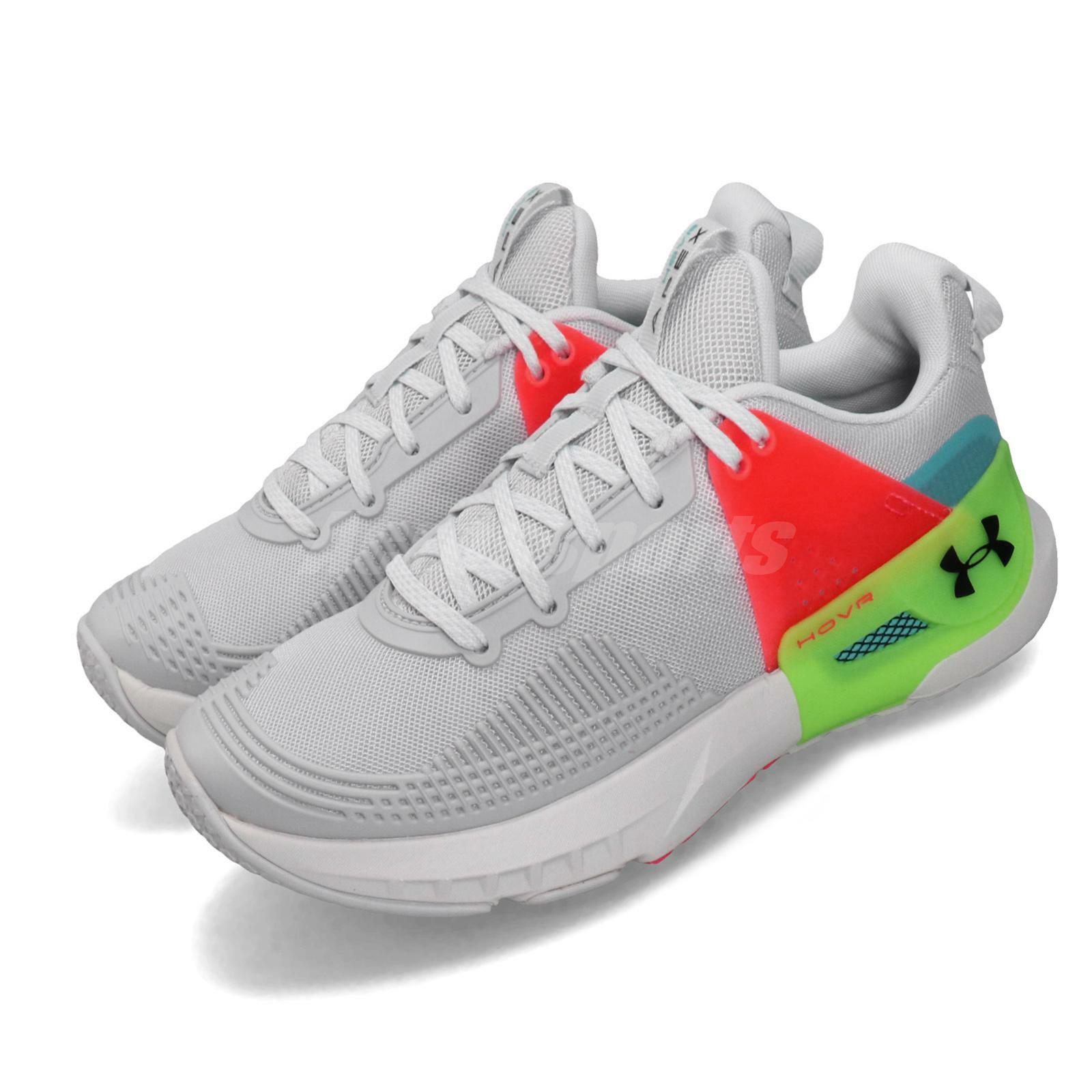 under armour grey and orange shoes